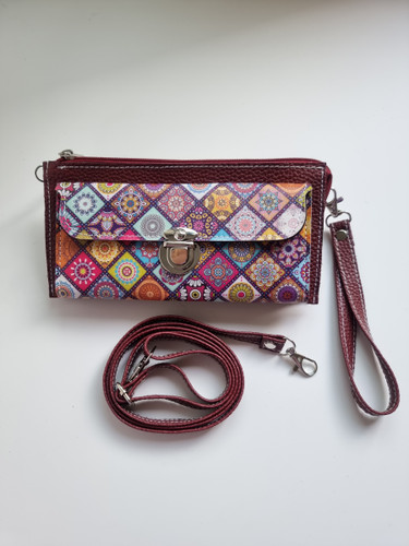 کیف دستی طرح سنتی و زرشکی